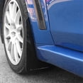 thumbnail image 1 of MF10-UR-BLK-SIL Evolution X UR Black Mud Flap with Silver Logo for 2008 Plus Mitsubishi, 1 of 1