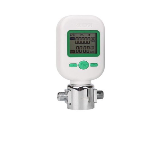 Digital Ultrasonic Flow Meter MF5706 0-10L/25L MF5712 0-200L Gas Mass Flow Meter Compressed Air Nitrogen Oxygen Digital Flowmeter ,Energy-Saving