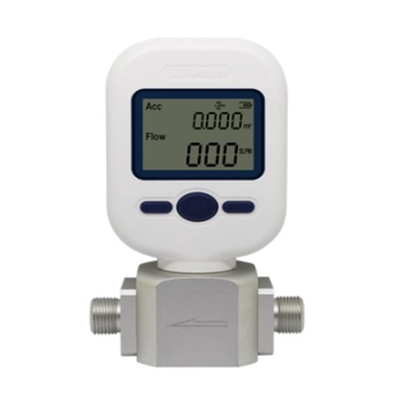MF5706(0-20L/Min)/MF5708(0-100L)/MF5712(0-250L) Gas Mass Flow Meter RS485 Air Nitrogen Oxygen Argon Carbon Dioxide ,Simple To Operate