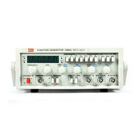 MFG-3010 Low-frequency Function Signal Generator 15MHz Signal Source 30M Frequency Meter