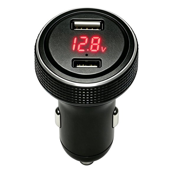 MFI 65W Fast Car Charger with Upgraded Dual-System Anti-Loss and Location Tracker Ambient Light Findmy Findhub