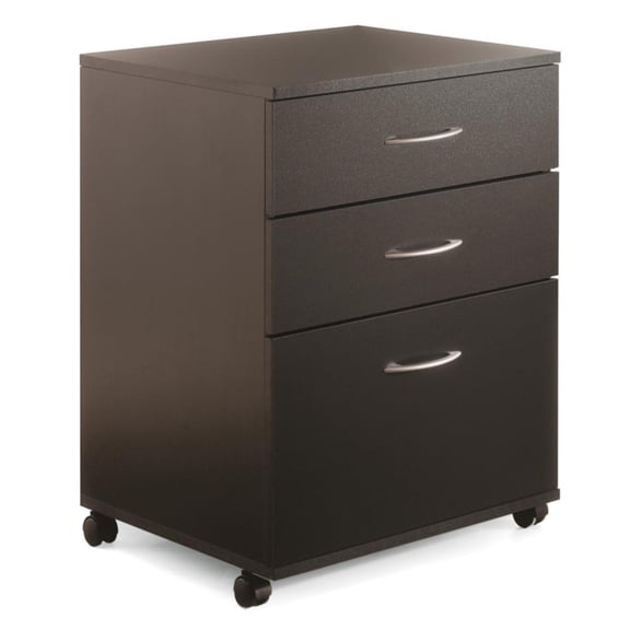 MFI / Nexera 3 Drawers Vertical Wood Composite Filing Cabinet, Multiple Finishes available