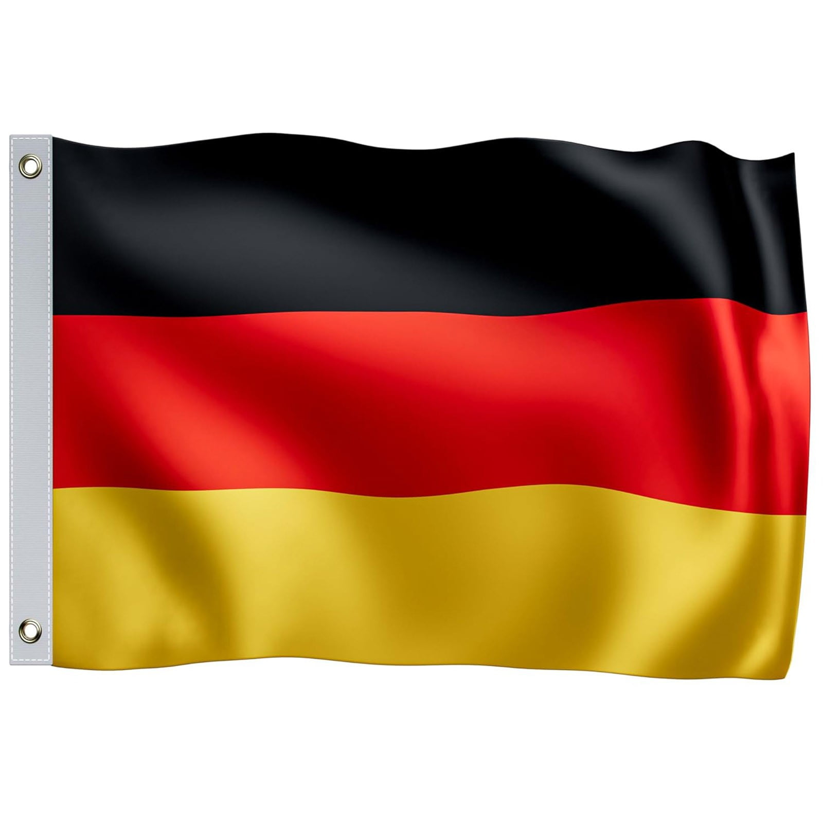 MFJESEAA 2024 European Football Championship Flags Germany Flag Metal