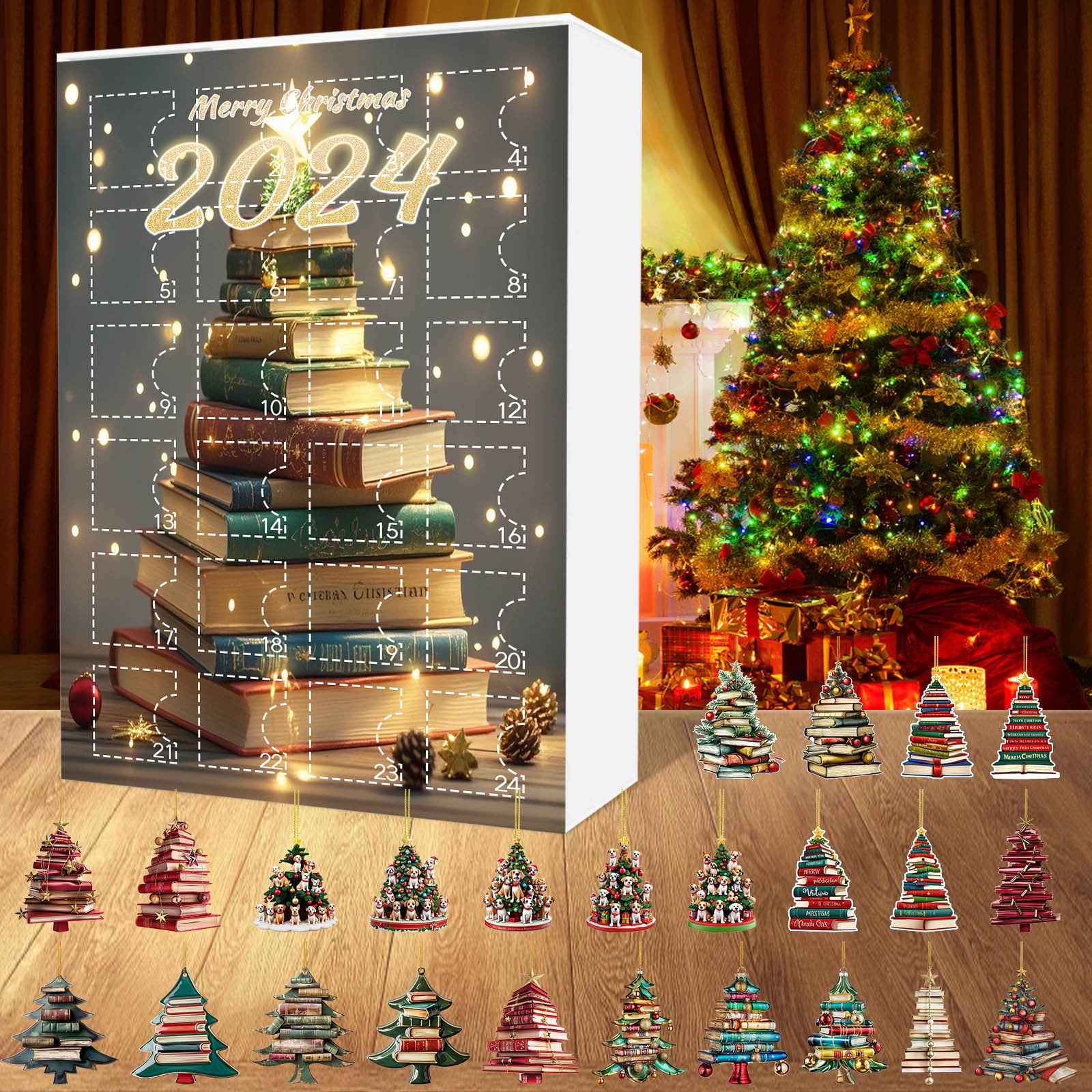 MFJESEAA Christmas Countdown Clock outside 2024 Christmas Arrival