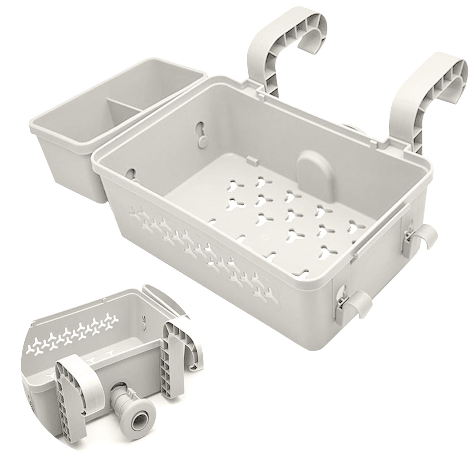 MFJESEAA Storage With Cup Holders For 3 Inch Or Smaller Top Above