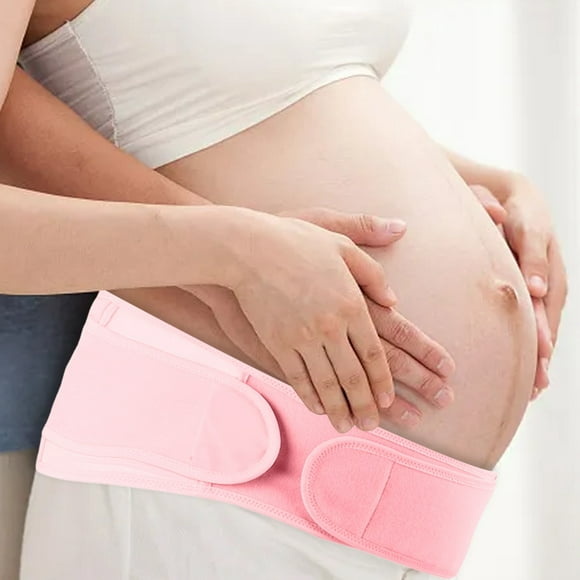 MFJESEAA Women's Maternity Belt 2.0, Pregnancy Belly Band Antepartum Abdominal Back Support Universal Size A
