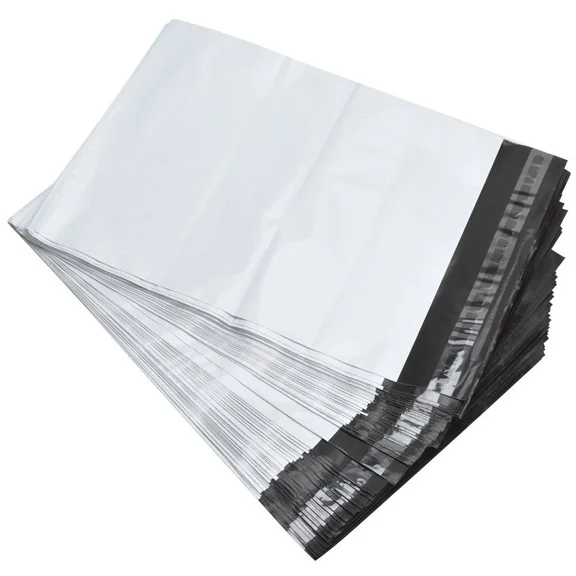MFLABEL-100pcs Poly Mailers, 9''x12'' Self Sealing Shipping Envelopes Bags, Plastic Mailing Bag for Clothing, Business Suppliers