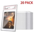 thumbnail image 1 of MFLABL-20PACK Empty Graded Card Holder, PSA Style Slab Protector Holders for Trading Sports Cards Protector Case, Up to 35pt., 1 of 11