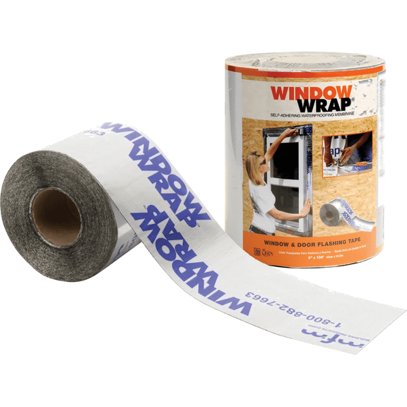 MFM Building Products MFM WindowWrap PSX-20 Flashing Tape - Single Pack Residential Use, Standard Application
