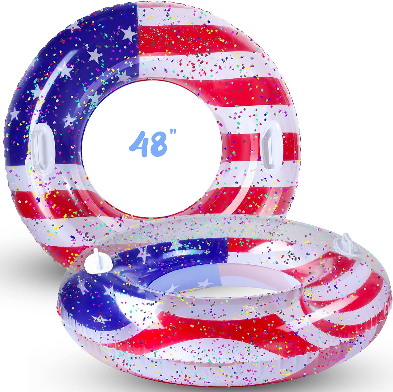 Inflatable Pool Floats Patriotic Inflatable Pool Float Tubes - 2 Pack ...