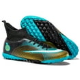 MFSH UnisexCleats Soccer Shoes for Big Boy Fg/ag Hightop Spikes