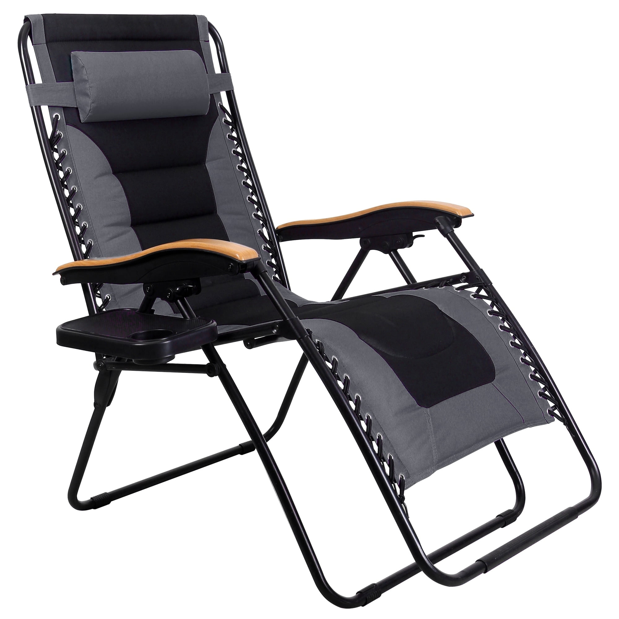 MFSTUDIO Oversize XL Padded Zero Gravity Lounge Chair Wider Armrest
