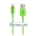 thumbnail image 1 of [MFi Certified] Cable Matters 3-Pack USB to Lightning Cable in Green 3.3 Feet/1 Meter, 1 of 5