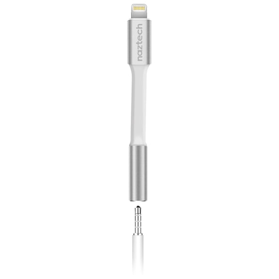 MFi Lightning to 3.5mm Adapter White