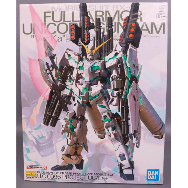 MG 1/100 RX-0 Full Armor Unicorn Gundam Ver.Ka - Walmart.com