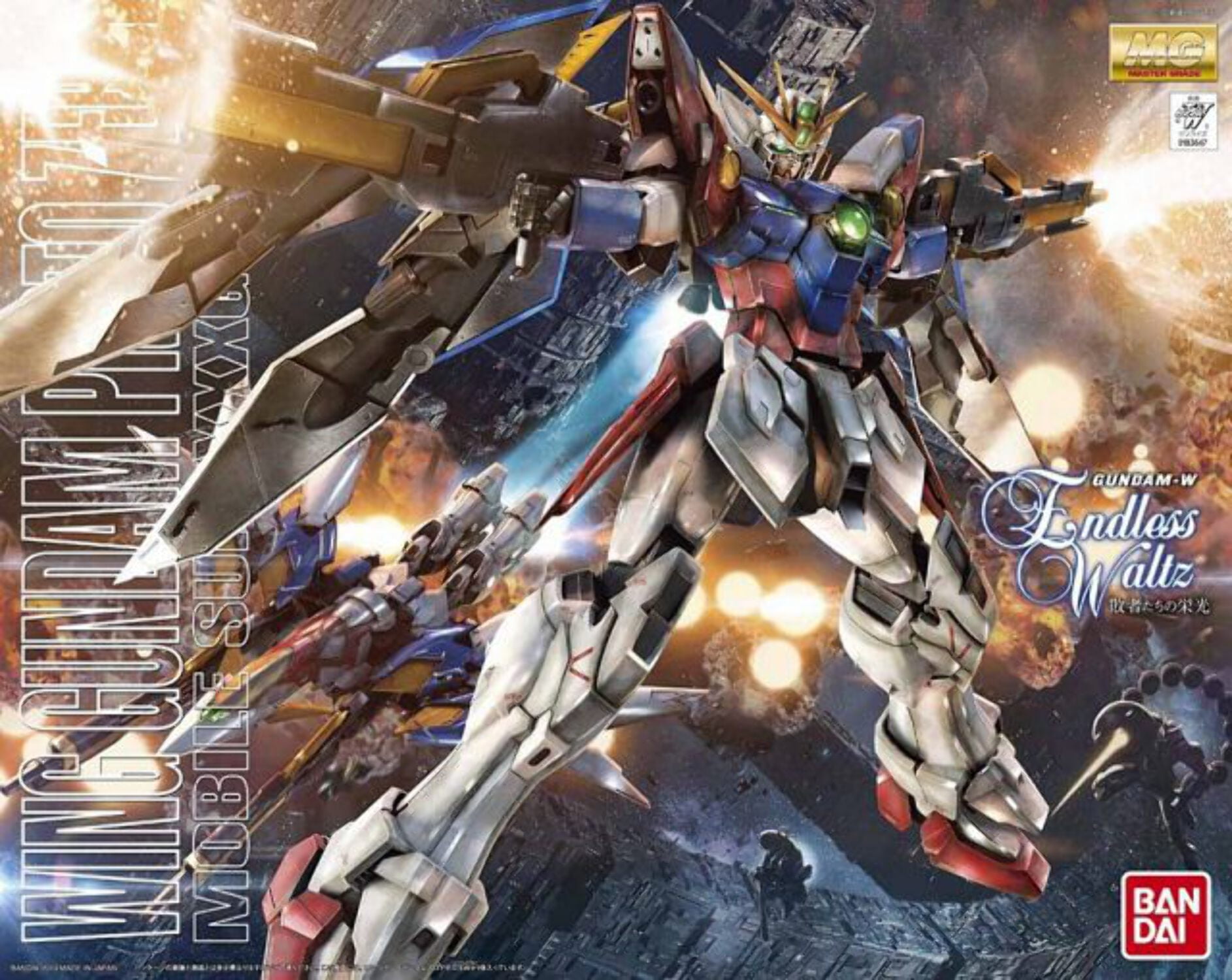 Bandai 2203514 1/100 MG Wing Gundam Proto Zero Mobile Suit (Gundam Wing Endless Waltz)