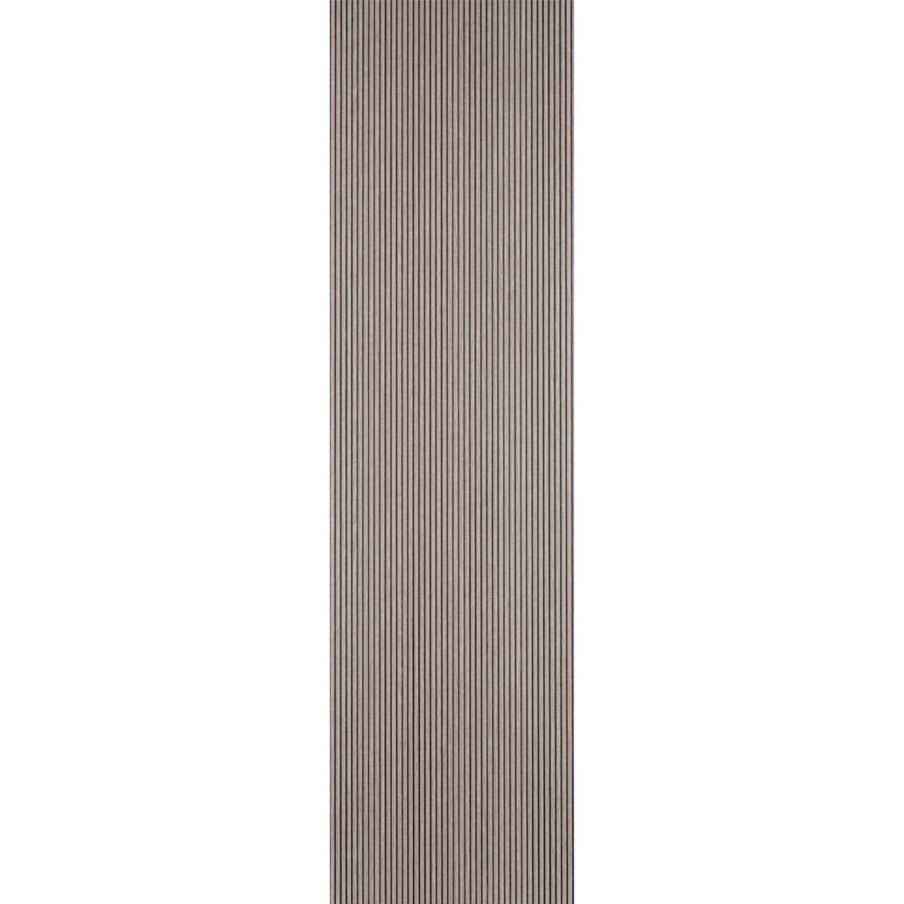 Ash Polystyrene 112" x 12" 3D Wood Slat Wall Panels