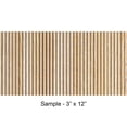 thumbnail image 1 of MG-2014 Rounded Mini Slats Maple Polystyrene Wood Slat Walls 3 in x 12 in Sample - 1 Piece, 1 of 5
