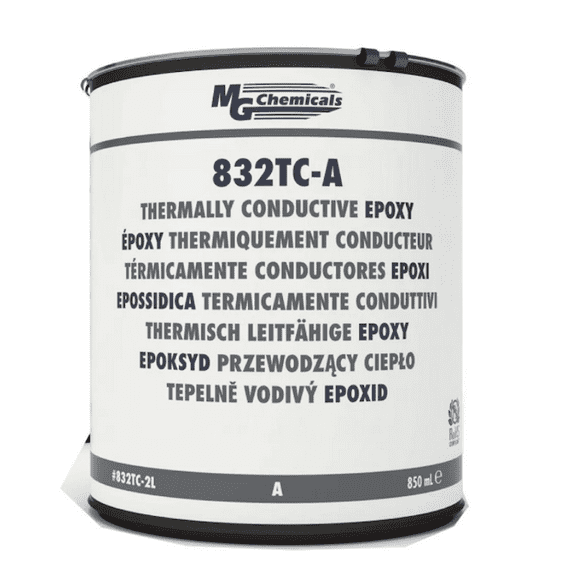 MG CHEMICALS 832TC-2L, Chemicals Thermally Cond. Epoxy Potting & Encapsulating Compound