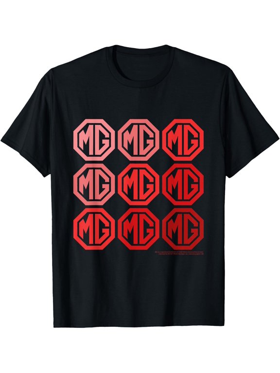MG Car Retro Badge Logo Gradient Father's Day T-Shirt