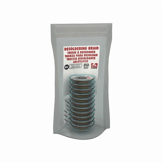 MG Chemicals 423-10 #1 Fine Braid Super Wick with RMA Flux 5' Length x