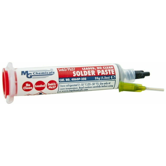 MG Chemicals SN63/Pb37 No Clean Solder Paste 4860P-35G