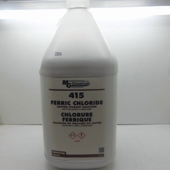 MG Chemicals 4L Ferric Chloride Copper Etchant Solution 415-4L