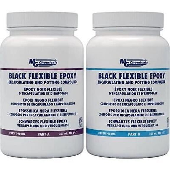 MG Chemicals 832FX-450mL Epoxy Potting Compound, Flexible (Ratio 1:1)