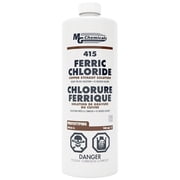 MG Chemicals Liquid Ferric Chloride Etchant Solution, 945 mL Bottle 415-1L