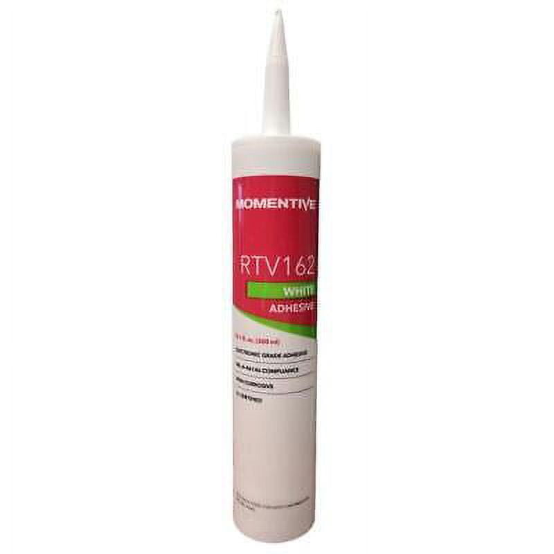MG Chemicals RTV162-300mL Silicone Glue White Paste, 10oz Tube