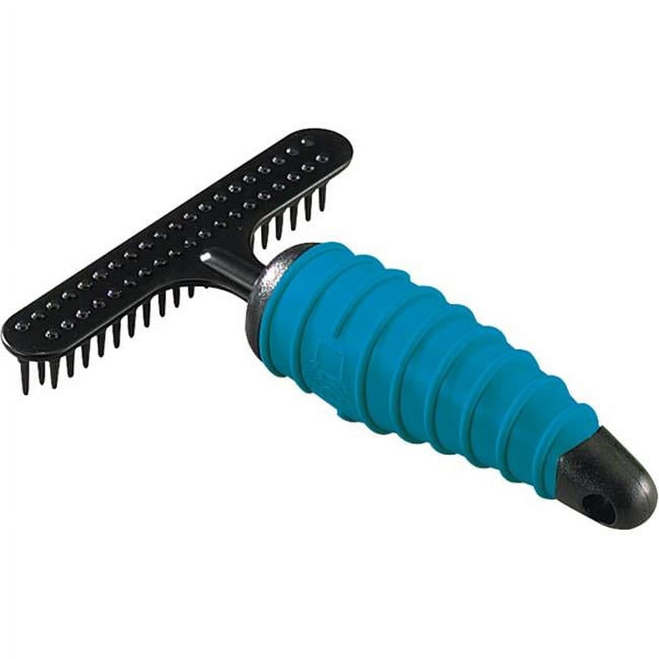 Pin Undercoat Rake PetEdge MG Ergon Undercoat Rake Double Row 39 Pins Black - Walmart.com