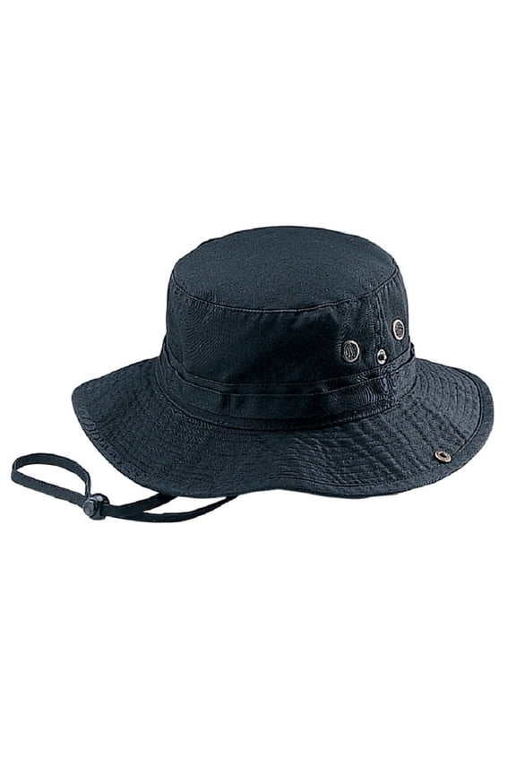 MG Men's Washed Cotton Twill Chin Cord Outdoor Hunting Hat