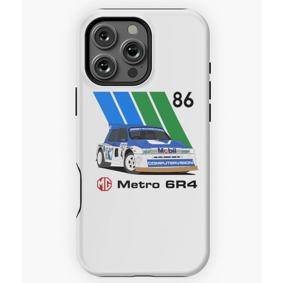 MG Metro 6R4 RAC Rally 86 Car M1588 Phone Case for iPhone 17 16 15 14 13 12 11 Pro Max