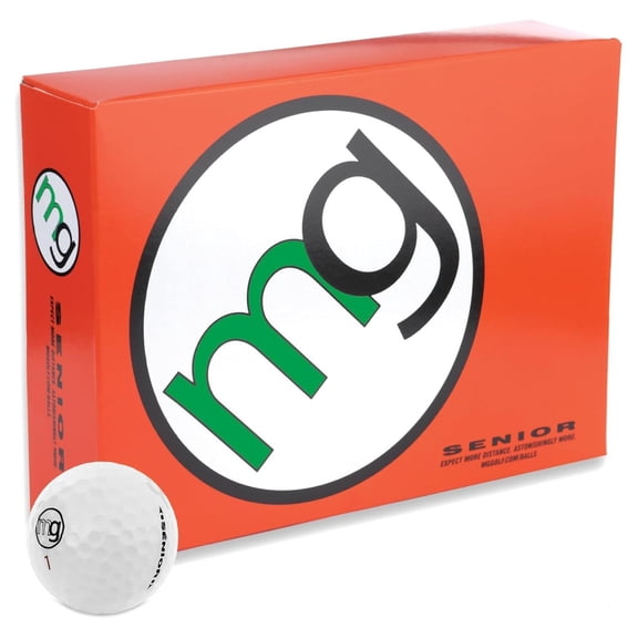 MG Senior Golf Balls for Distance & Enjoyment (1 Dozen)