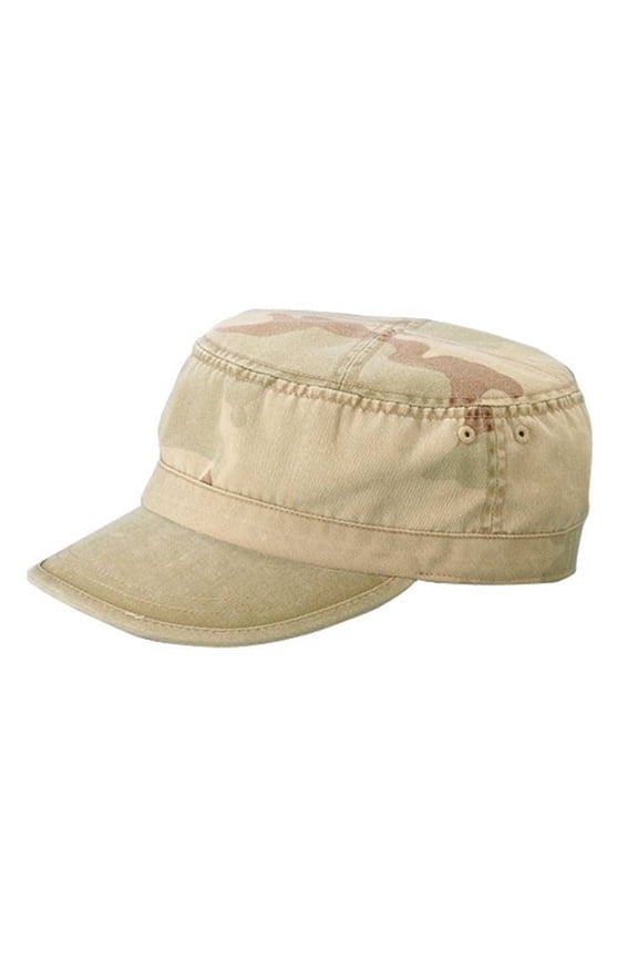MG Unisex Enzyme Washed Camouflage Cap-9028 - New Desert