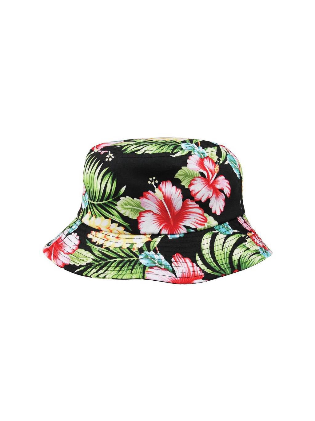 MG Unisex Floral Bucket Hat-7801G - Black - Large - Walmart.com display picture 1