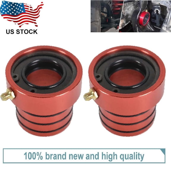 MG21103 Front Inner Outer Axle Tube Seal Kit For Jeep Wrangler JK TJ XY YJ Red w