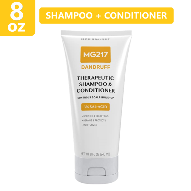 MG217 Dandruff Therapeutic Shampoo + Conditioner Control Scalp 3