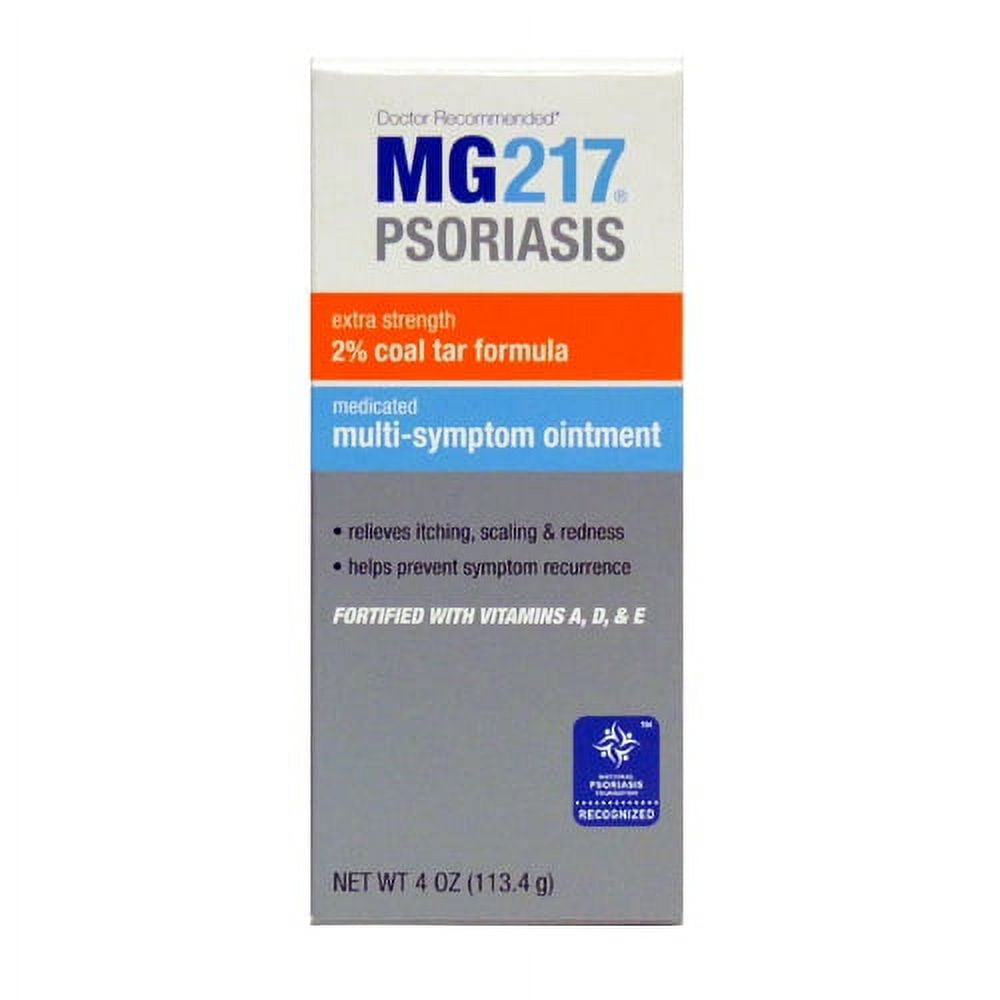 MG217 Psoriasis Extra Strength Medicated Ointment 4 Oz