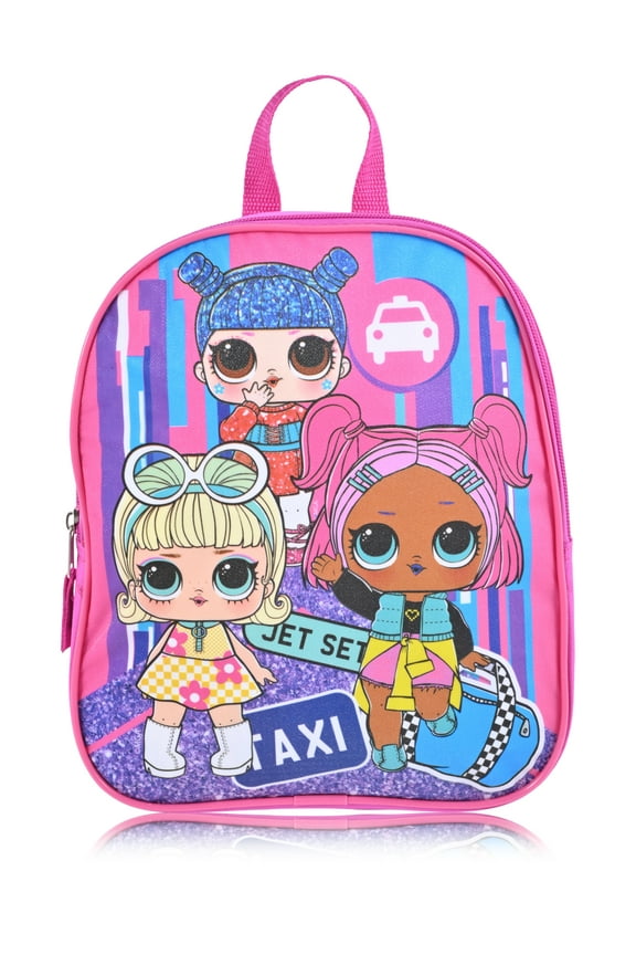 L.O.L. Surprise Girl's 11" Mini Backpack -Pink