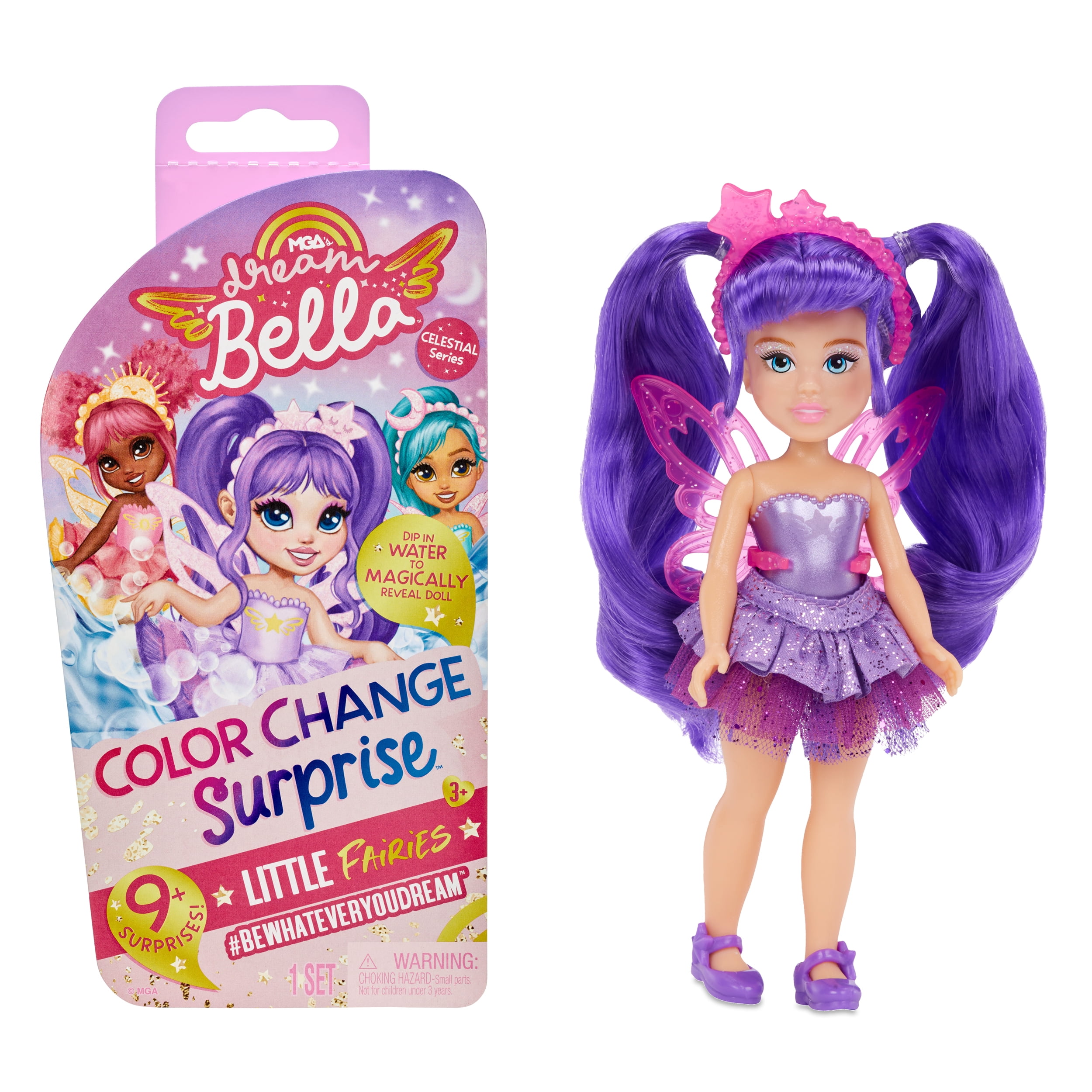 MGA's Dream Bella™ Color Change Surprise™ Little Fairies™ Celestial
