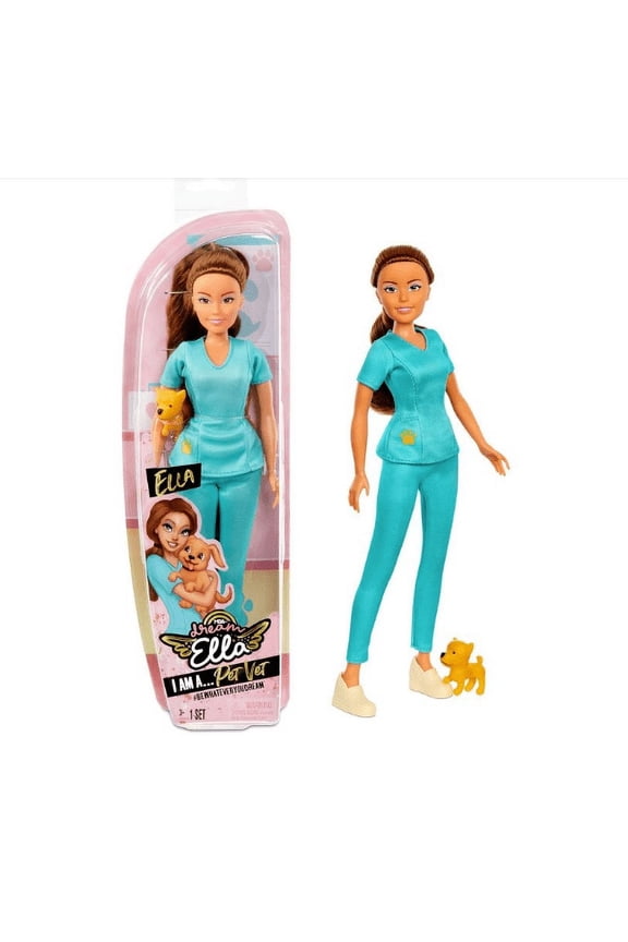 MGA's Dream Ella I AM Fashion Doll - Pet Vet