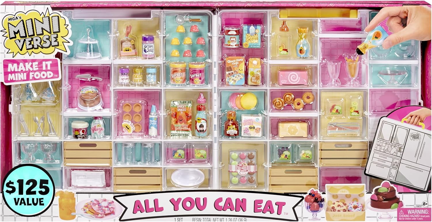 MGA's Miniverse　Make It All You Can Eat MGA's Miniverse Make It All You Can Eat Collectibles, DIY, Resin