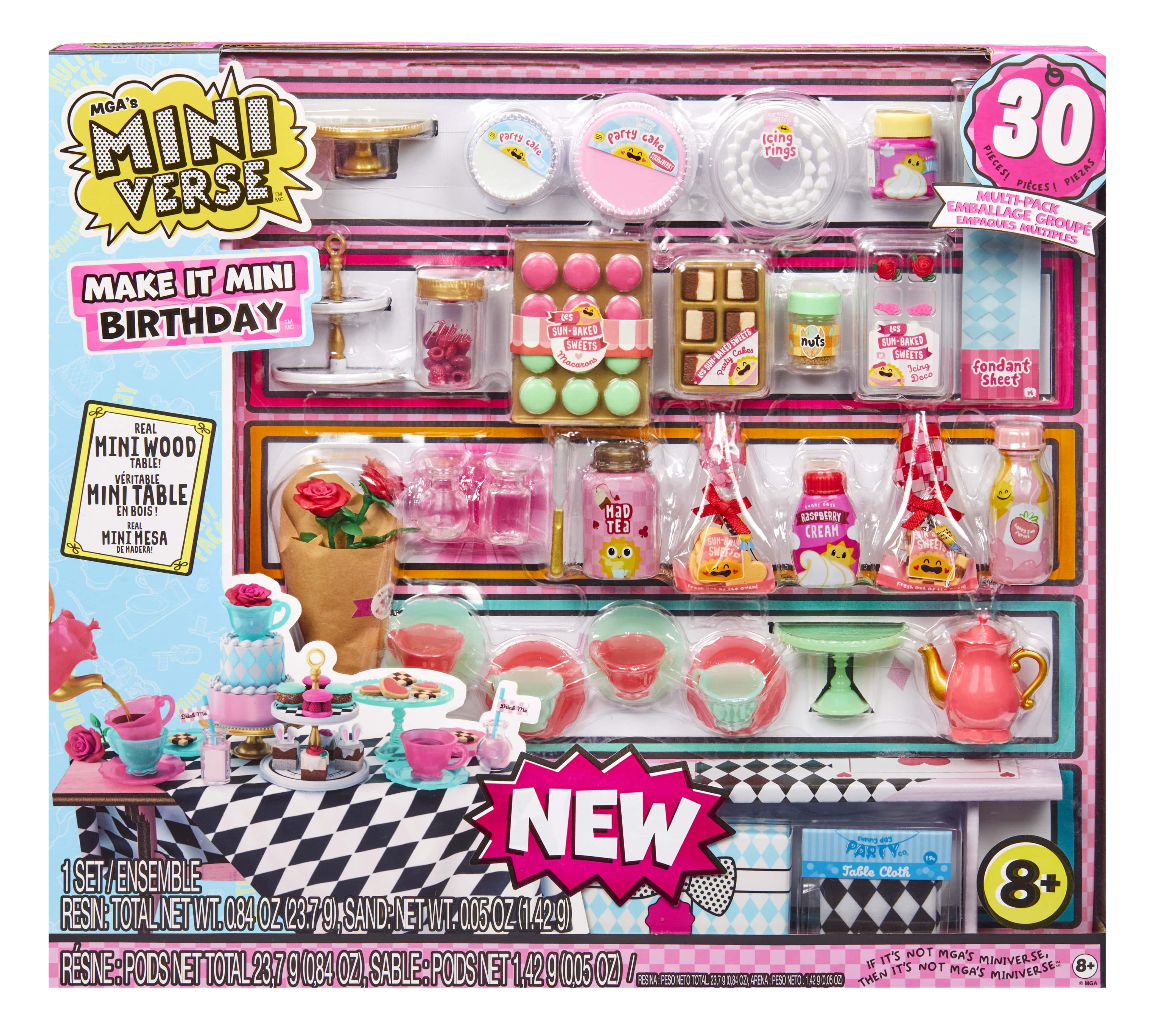 MGAs Miniverse Make It Mini Birthday MultiPack, Walmart Exclusive, Ages 8+  (图1) MGAs Miniverse Make It Mini Birthday MultiPack, Walmart Exclusive, Ages 8+  (图1)