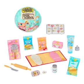MGAs Miniverse Make It Mini From Scratch Series 3, Mini Collectibles, Replica Food Kit, Blind Packaging, Air Dry, Not Edible, Ages 8+