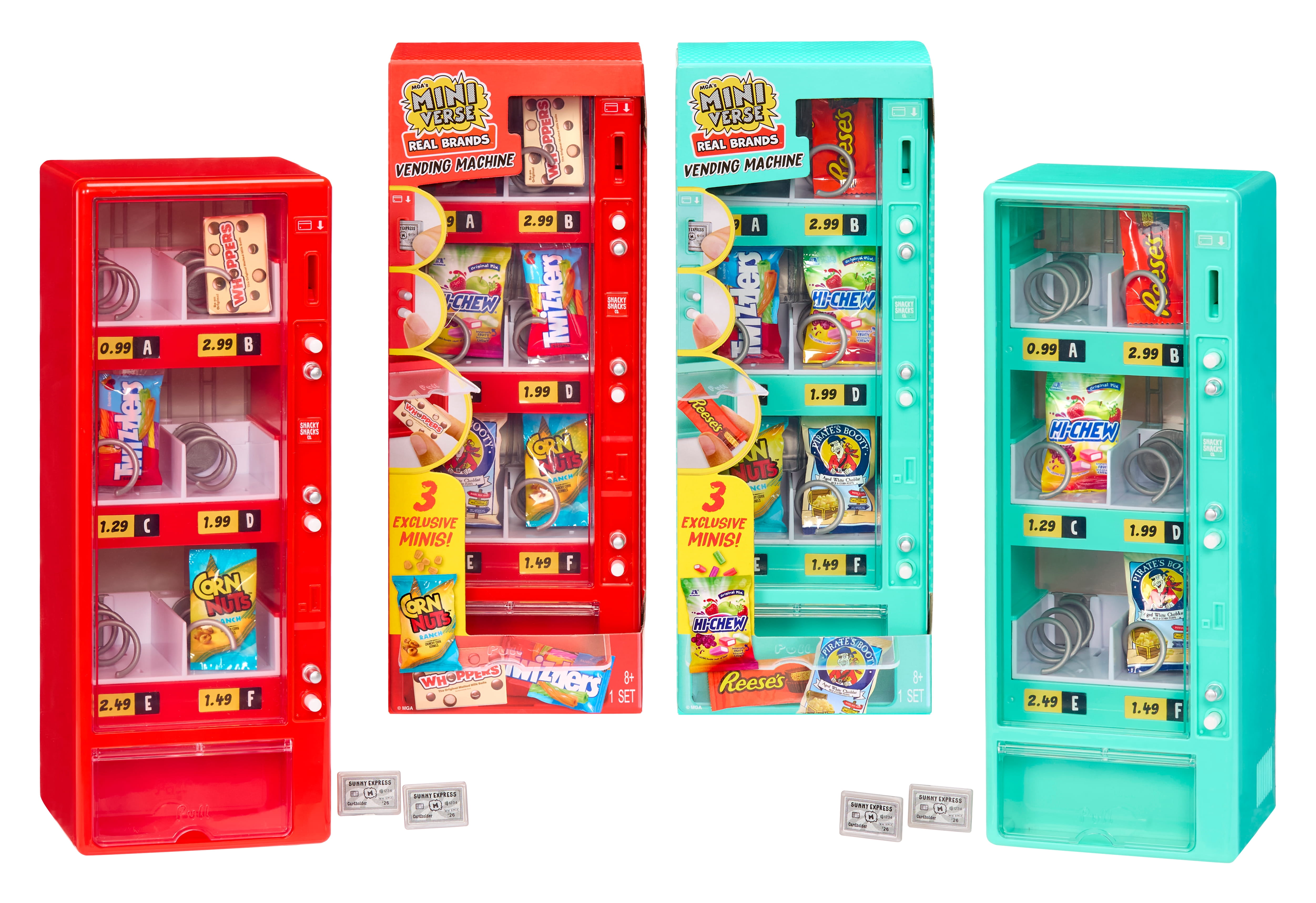 MGA's Miniverse Real Brands Vending Machine, One Machine Included