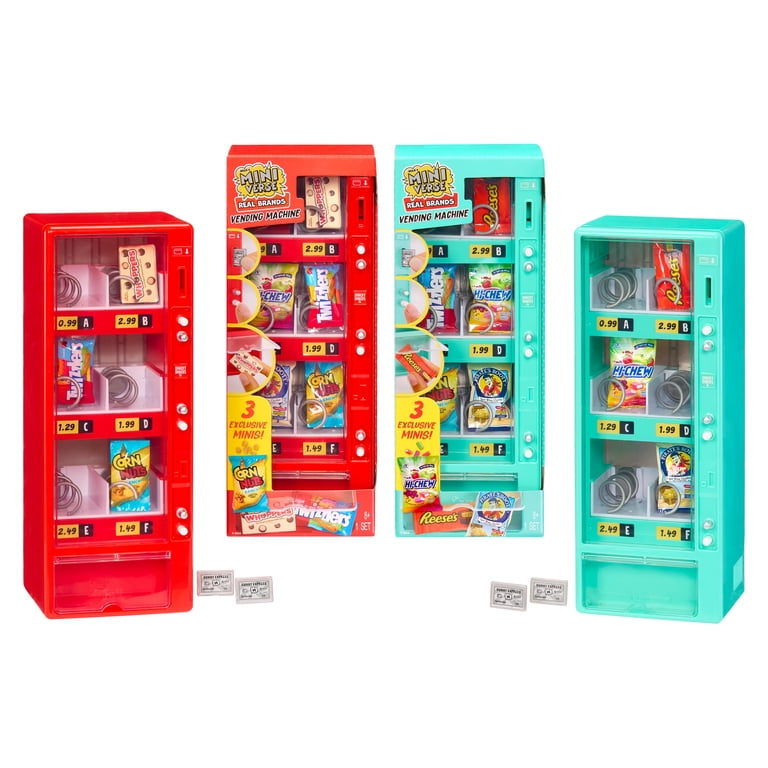 MGA's Miniverse Real Brands自動販売機　リアルプランズ MGA's Miniverse Real Brands Vending Machine, One Machine Included