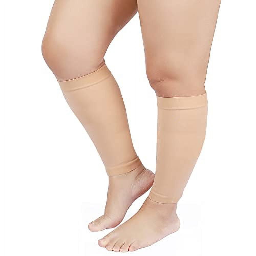 MGANG Calf Compression Sleeve, (2 Pairs) 2030mmHg Leg Compression