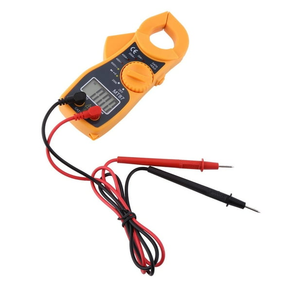 MGAXYFF Digital Clamp Multimeter AC DC Voltmeter Ammeter Ohmmeter Volt Tester LCD Meter