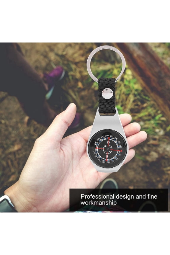 Professional Handheld Compass with Keychain